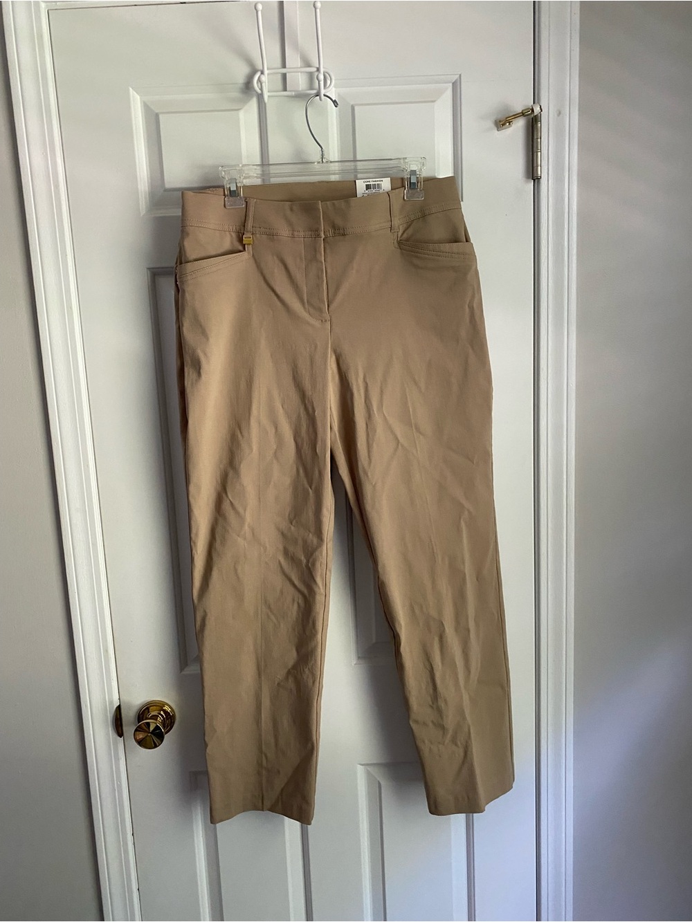 JM Collection Tan Straight Leg 12P NWT